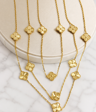 Five Clover Necklace