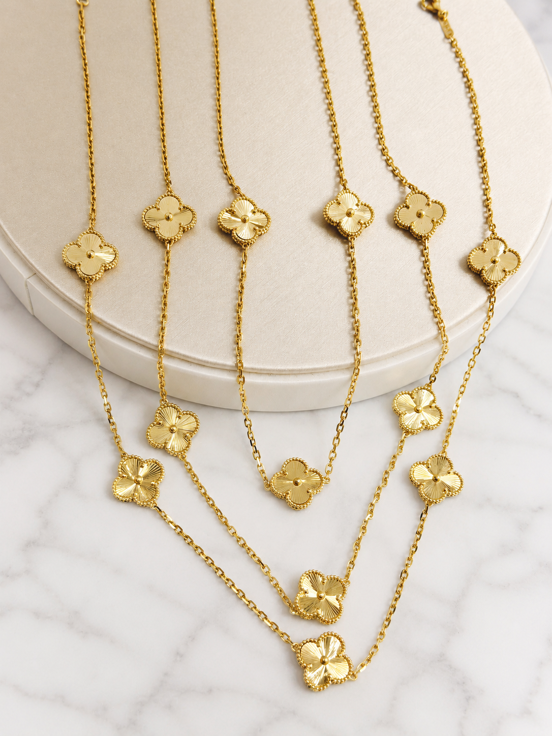 Five Clover Necklace