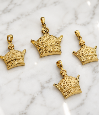 Large Crown Pendant