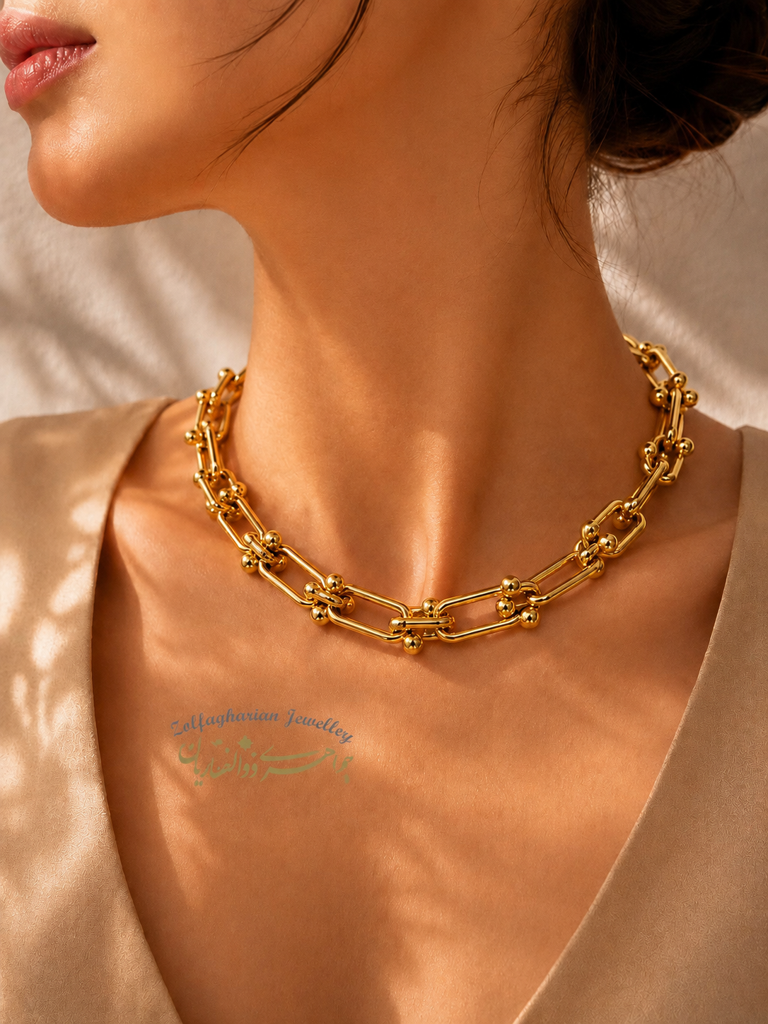 Large Link Necklace