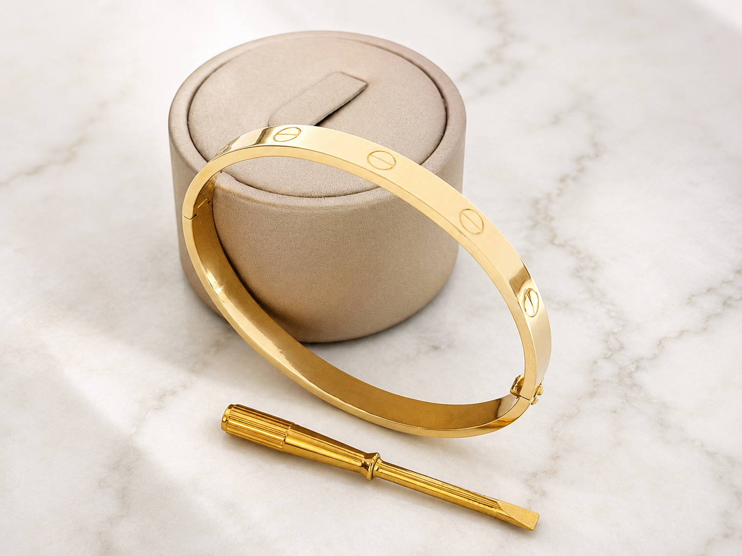 Infinity Love Screw Bangle S17