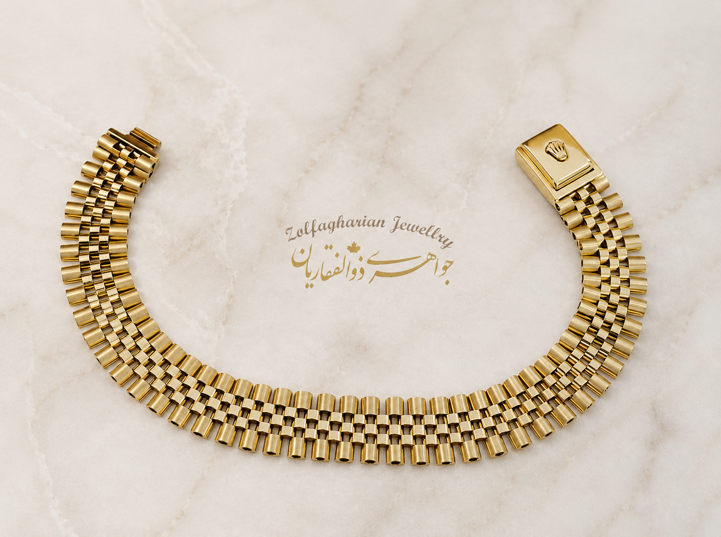 Five-Row Link Bracelet