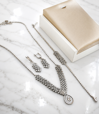 Faceted Jewelry Set