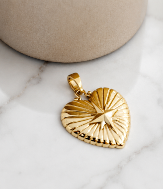 Heart Star Pendant