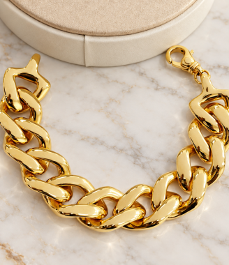 Statement Link Bracelet