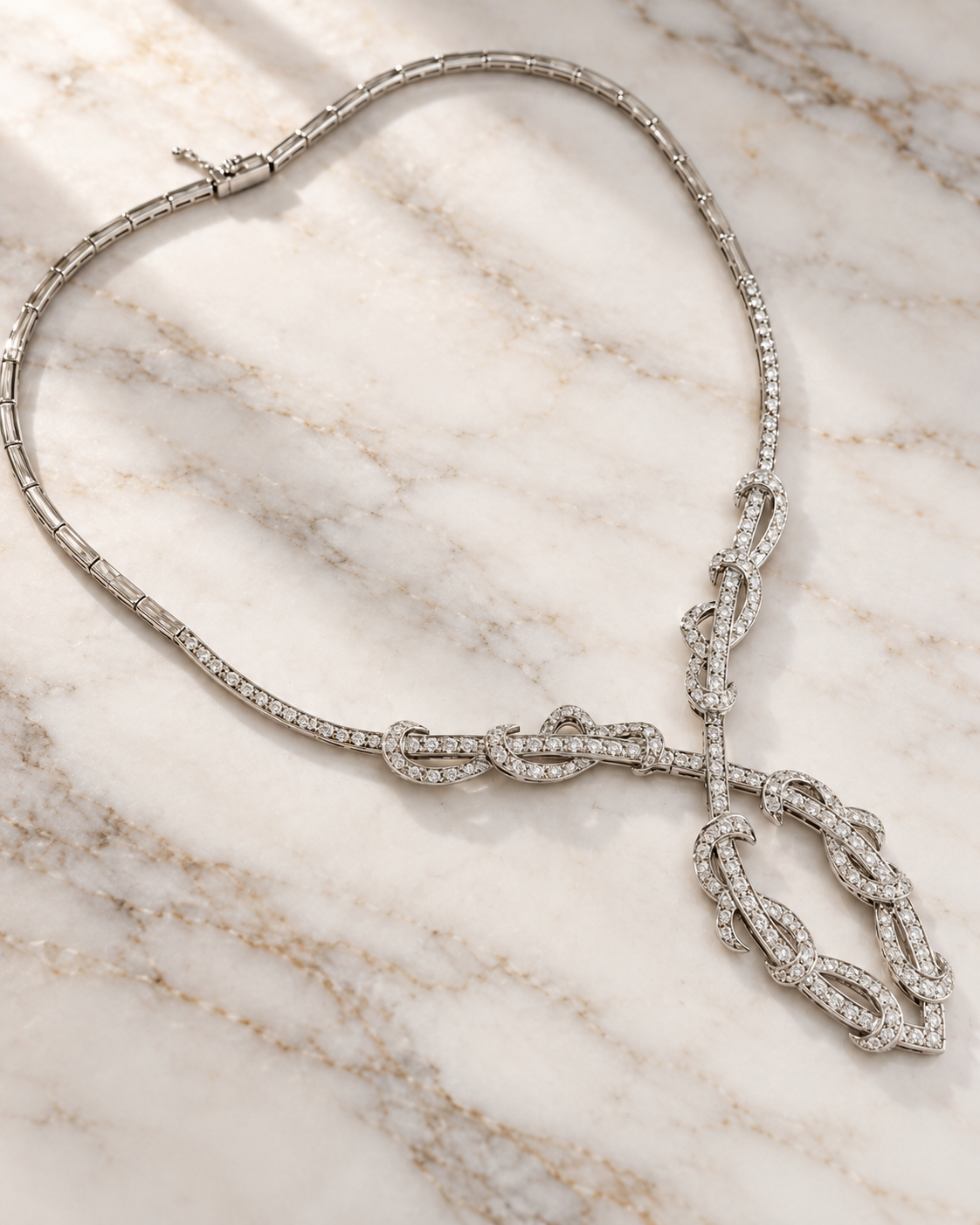 Natural Diamond Necklace
