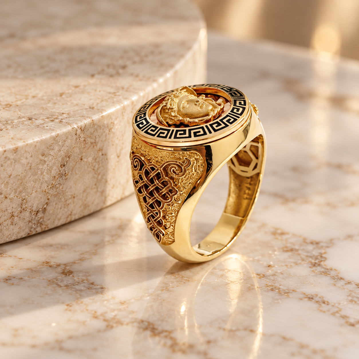 Men’s Medallion Ring