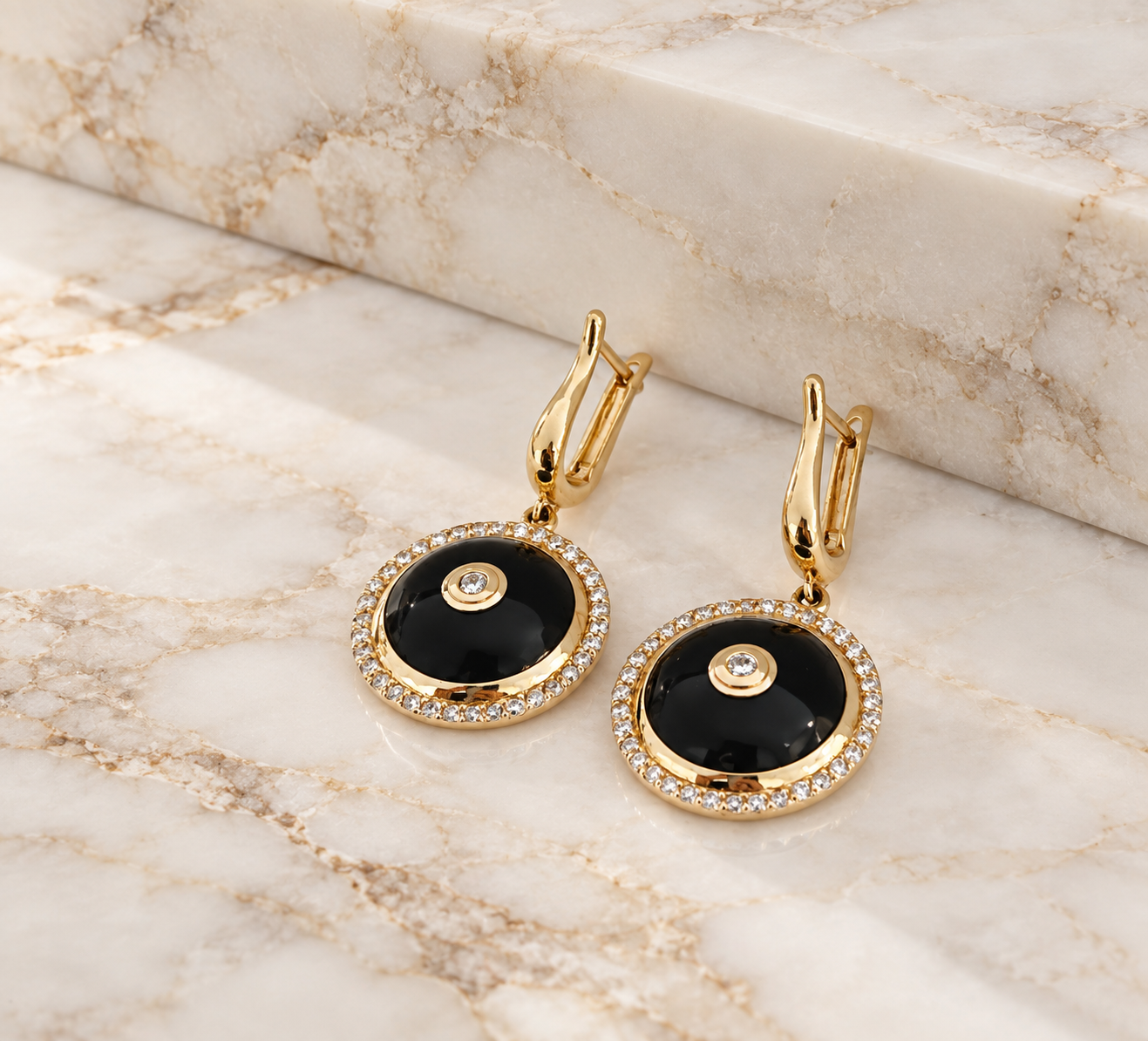 Italian Diamond Earrings