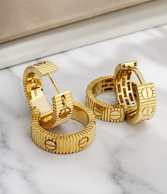 Linear Infinity Love Earrings