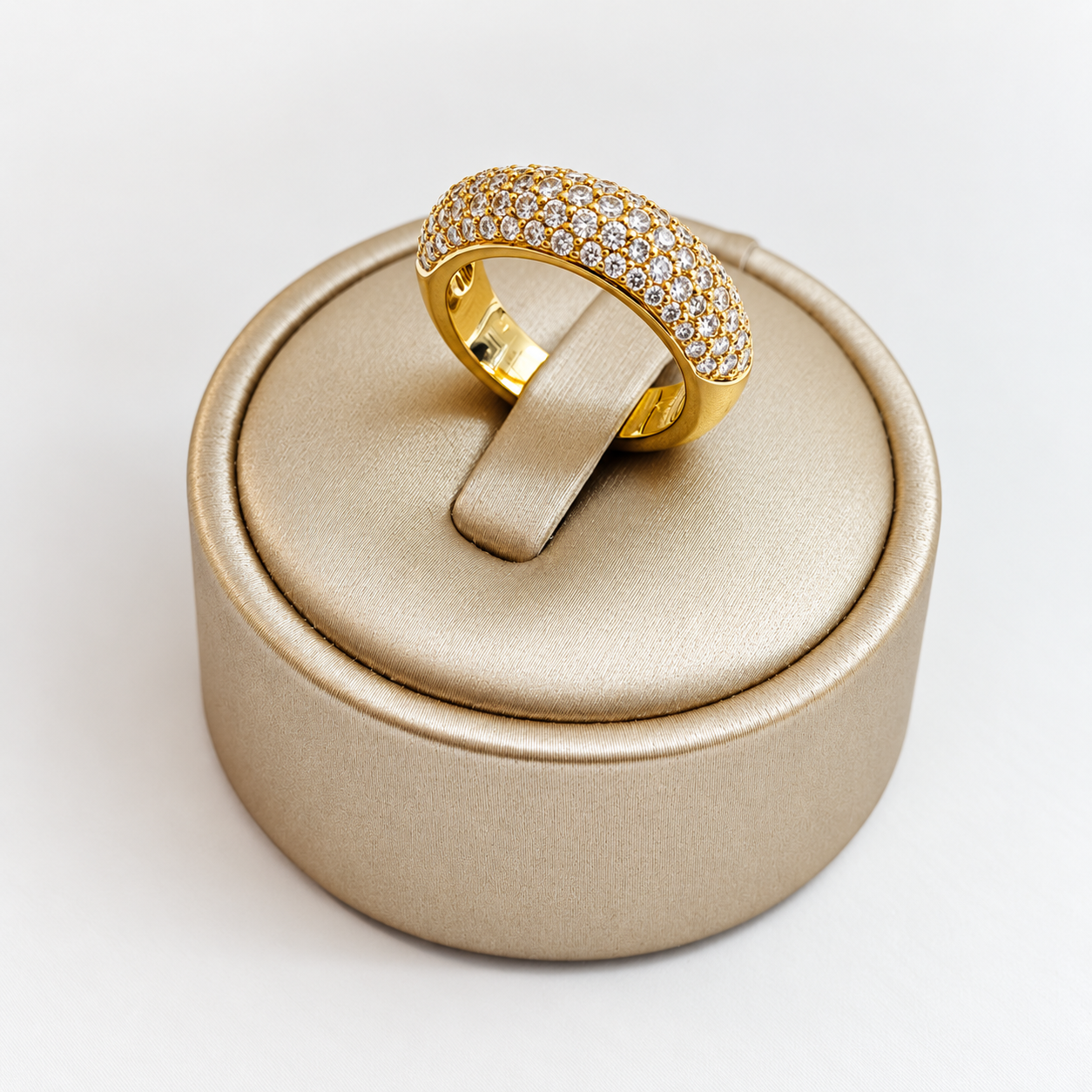 Full Pavé Diamond Ring