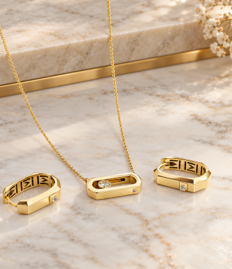 Sliding Pendant Necklace