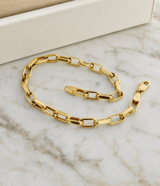 Paperclip Chain Bracelet