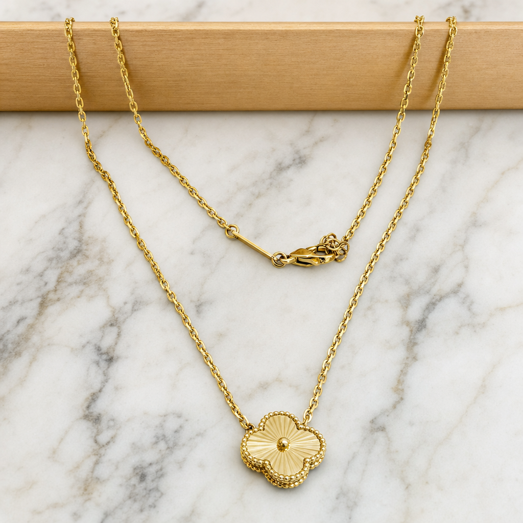 Four-Leaf Clover Pendant Necklace