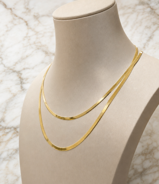 Herringbone Chain Necklace