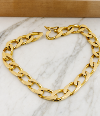 Solid Curb Link Bracelet
